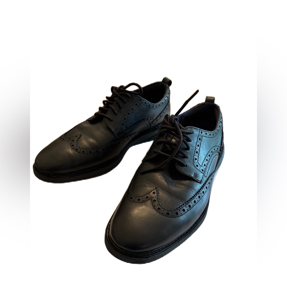 Cole Haan Original Grand Evolution Black Wingtip Oxford Men’s Size 9 C26306